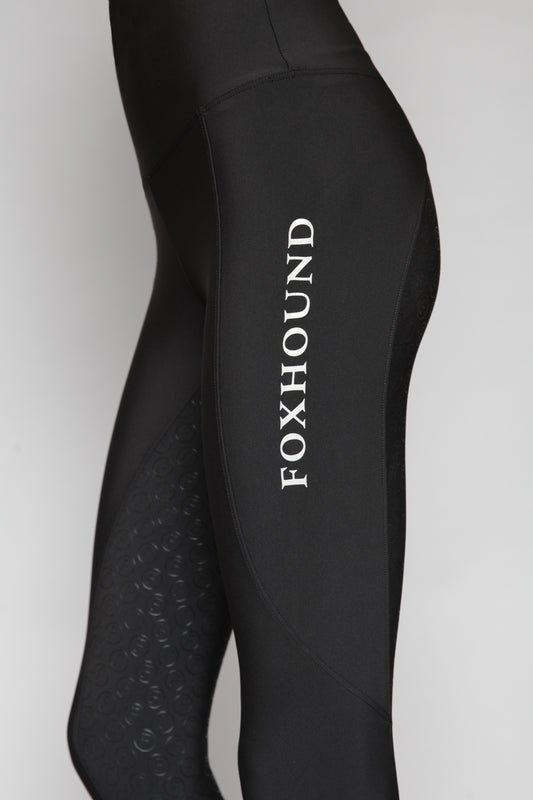 Black Foxhound Leggings