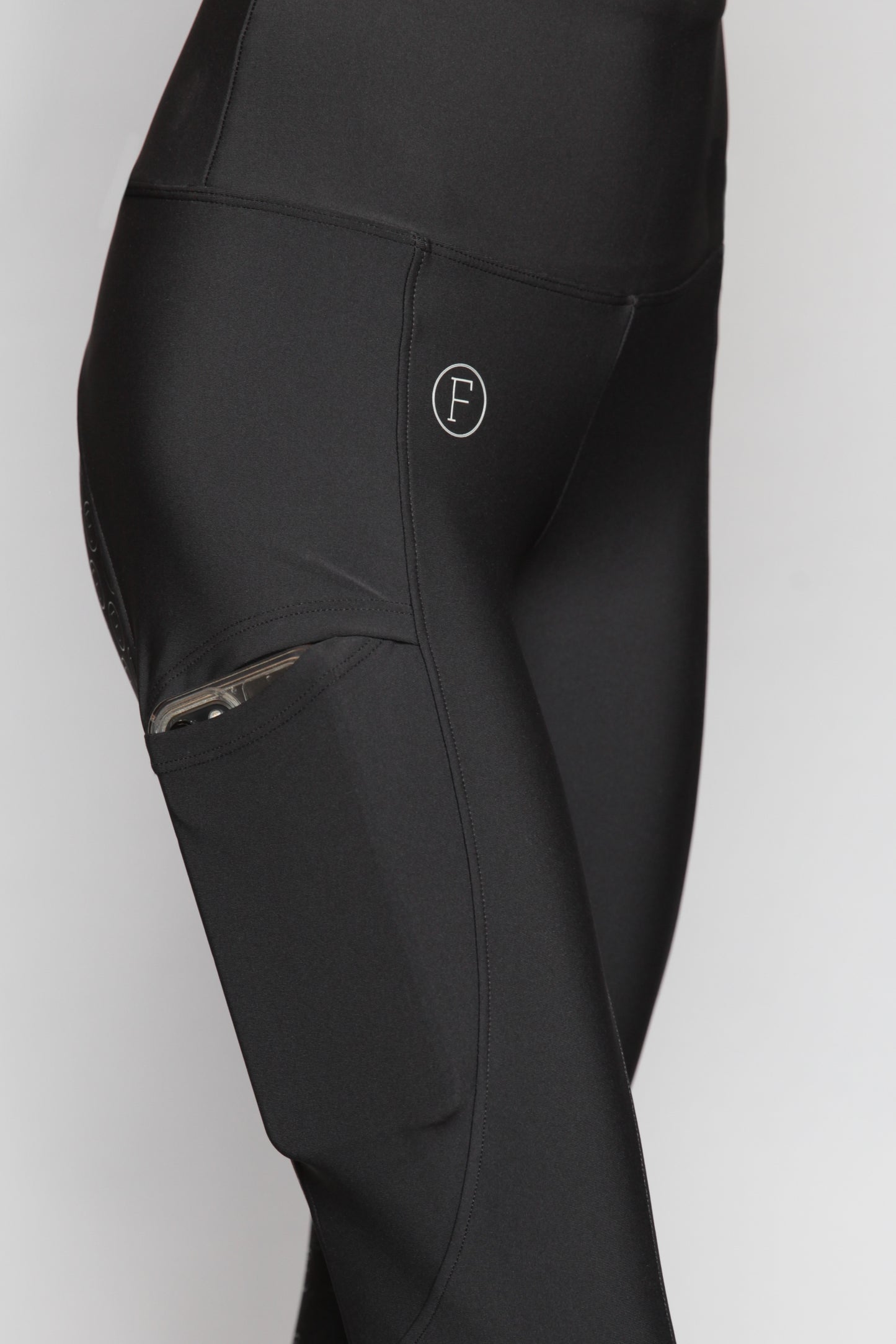 Black Foxhound Leggings