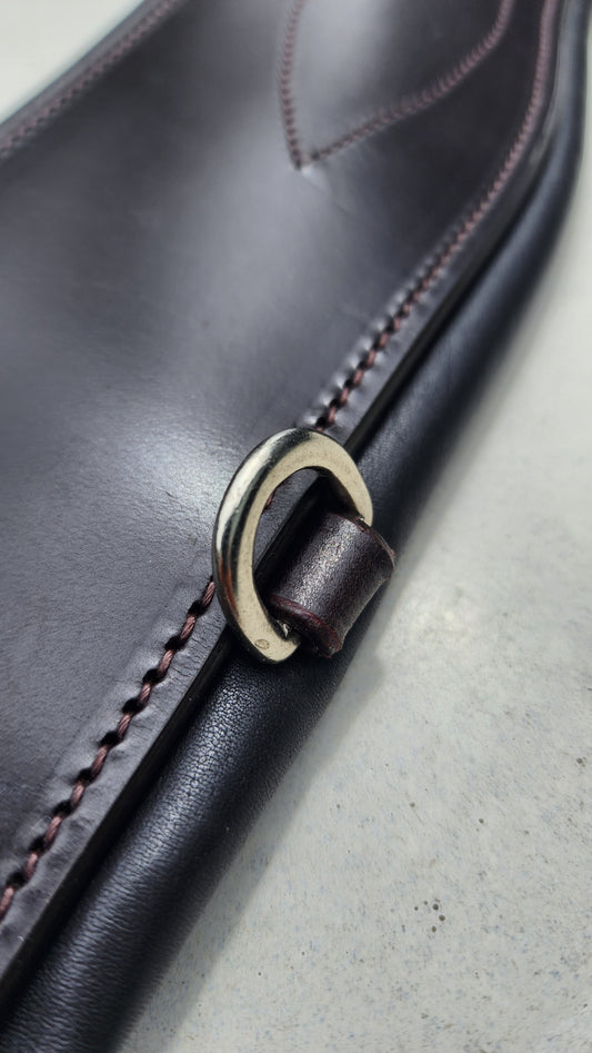 Premium Leather Jumping/GP Girth by Vitruvian